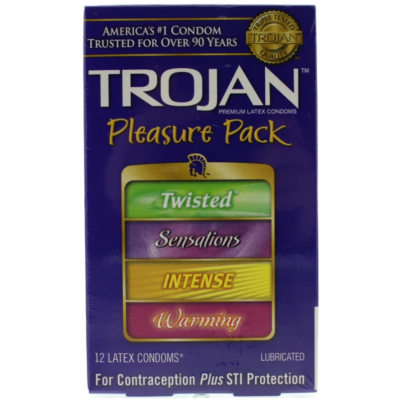 Trojan Pleasure Pack - 12 Pack