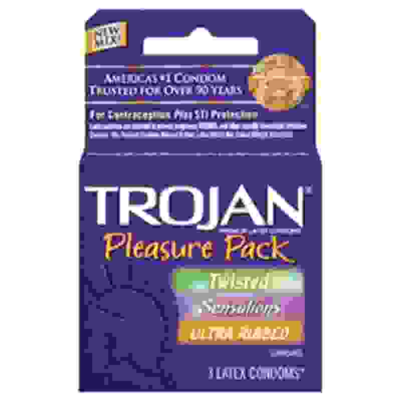 Trojan Pleasure Pack - 3 Pack