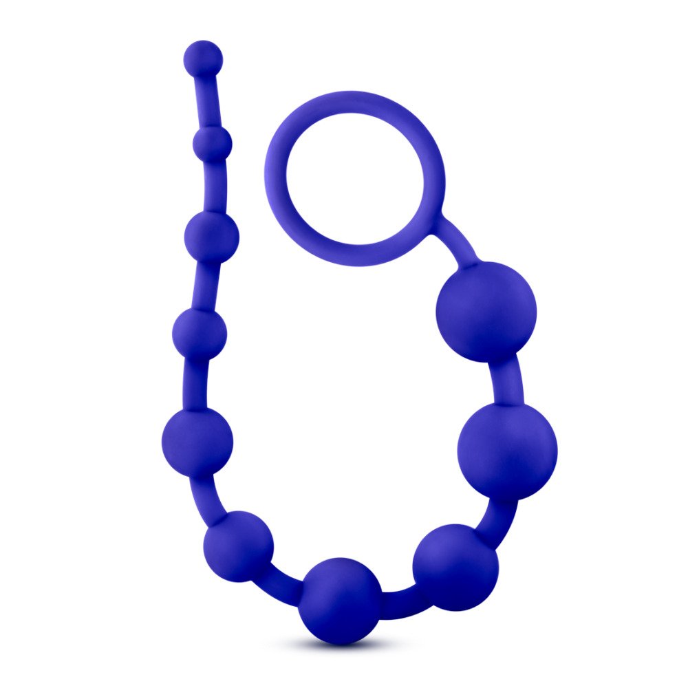 Luxe Silicone 10 Beads - Indigo - Image 3