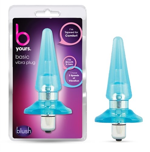 Sassy Vibra Plug - Blue - Image 3