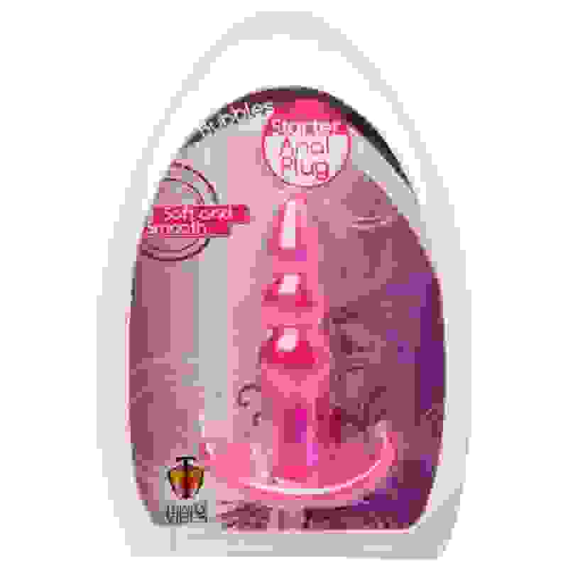 Bubbles Bumpy Starter Anal Plug - Pink