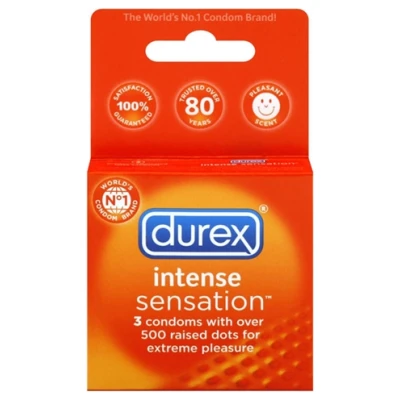 Durex Intense Sensation - 3 Pack