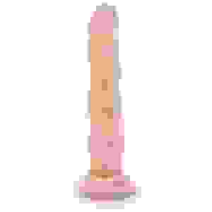 Dr. Skin Silicone - Dr. Carter - 7 Inch Dong With Suction Cup - Vanilla