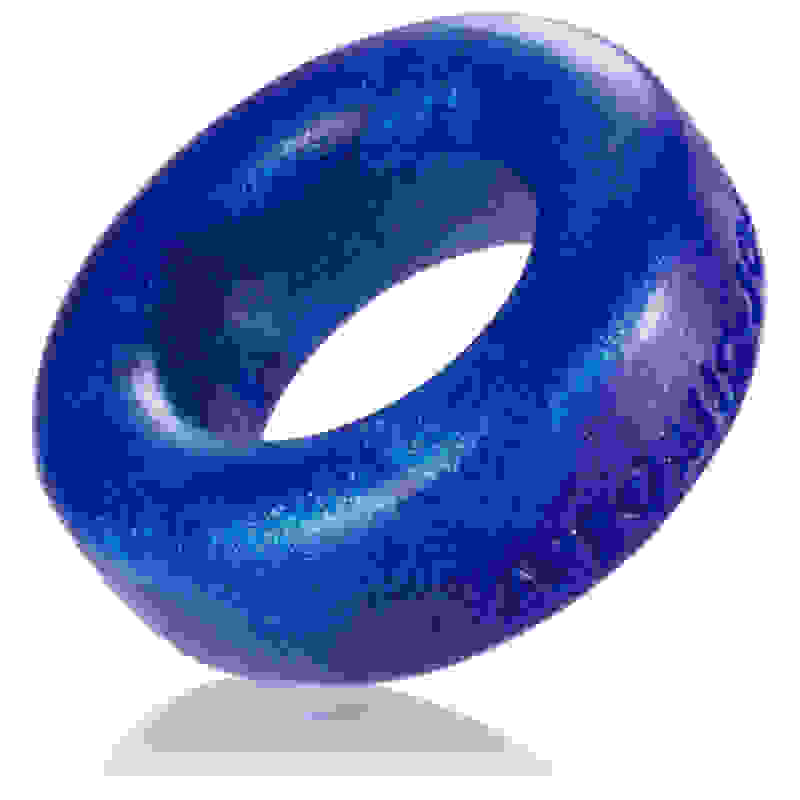Cock T Comfort Cockring by Atomic Jock Silicone Smoosh - Blueballs