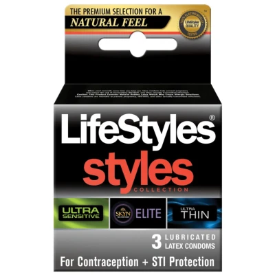 Lifestyles - Styles Sensitive 3 Pk