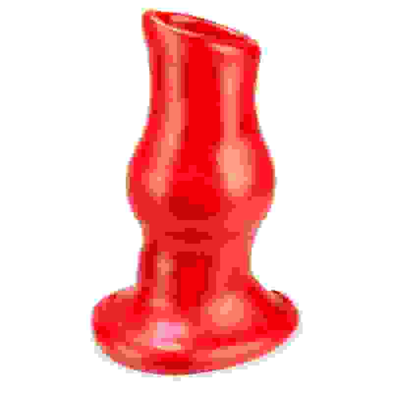 Pighole Deep-1 Fuckable Buttplug - Red