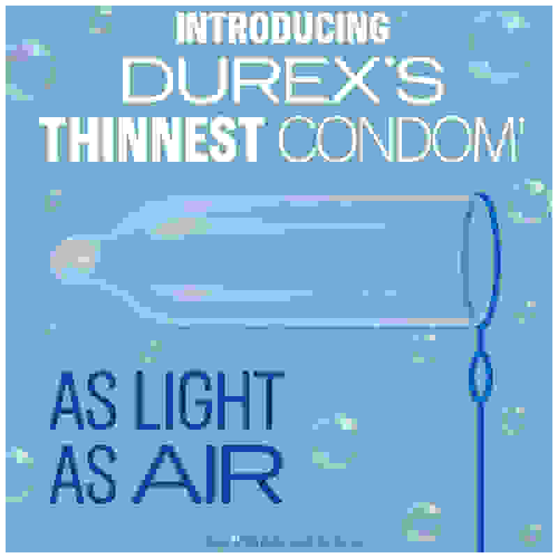 Durex Air Condom- 3 Pack