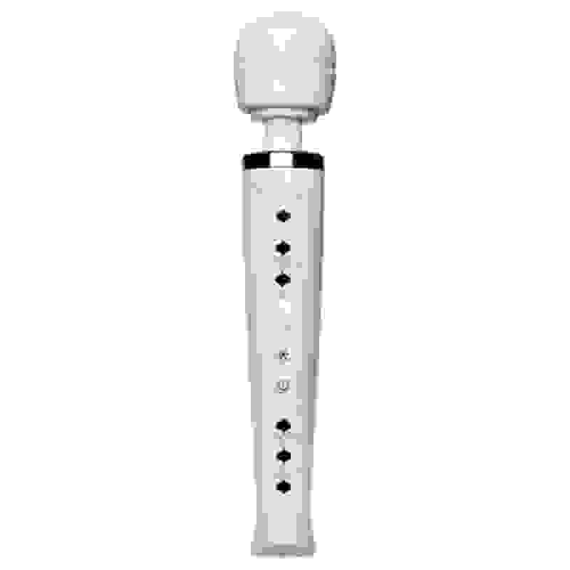 Utopia 10 Function Cordless Rechargeable Wand Massager - White