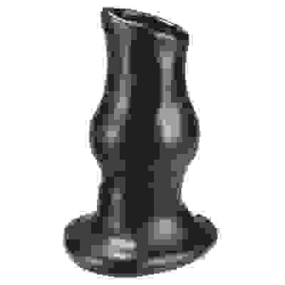 Pig Hole Deep 1 Fuckable Butt Plug - Black