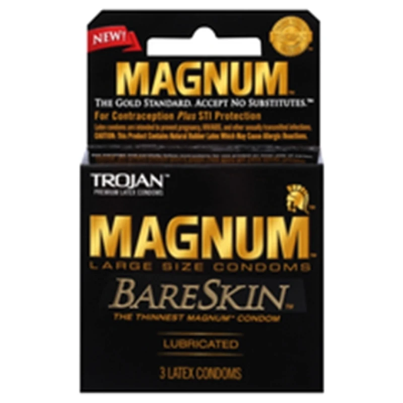 Trojan Magnum Bareskin - 3 Pack