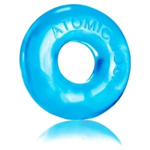 Do-Nut-2 Large Atomic Jock Cockring - Ice Blue