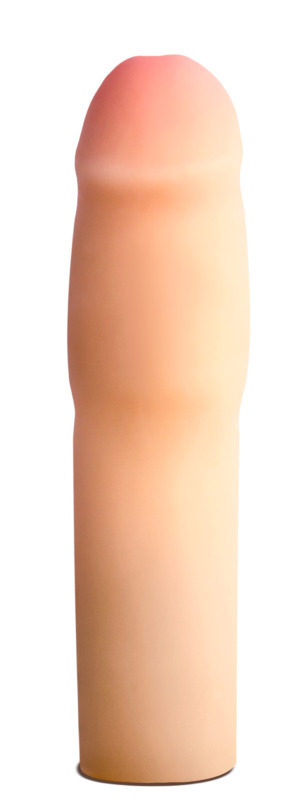 Performance 1.5 Inch Cock Xtender - Beige - Image 2