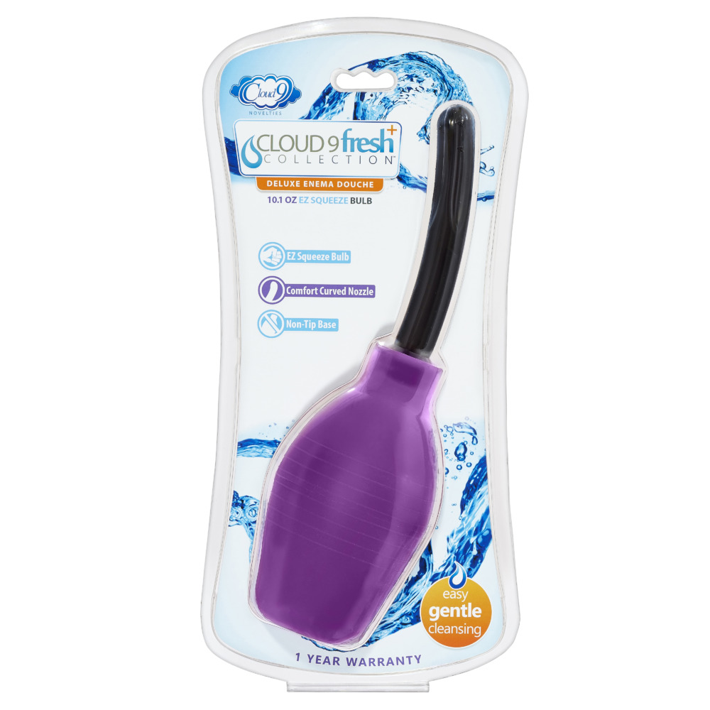 Fresh Plus Deluxe Enema Douche - 10.1 Oz Ez Squeeze Bulb - Image 4
