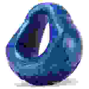 Hung Padded Cockring Oxballs - Blue Balls