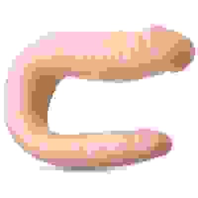Dr. Skin Mini Double Dong - Vanillla