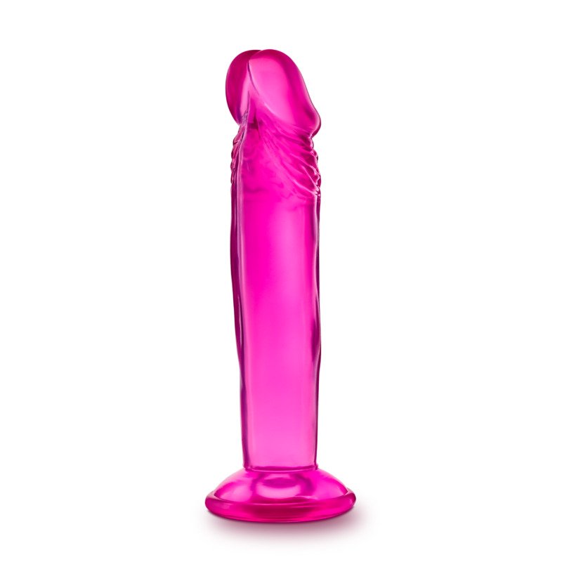 B Yours - Sweet n' Small 6 Inch Dildo With Suction Cup - Pink - Image 2