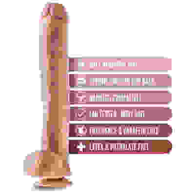 Dr. Skin - Dr. Michael - 14 Inch Dildo With Balls  - Beige