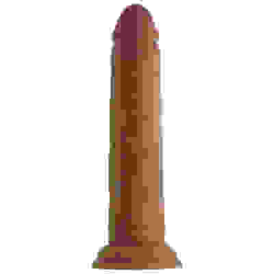 Shaft - Model J 8.5 Inch Liquid Silicone Dong - Oak