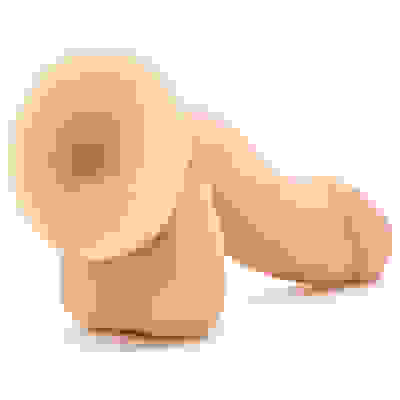 Au Naturel 6.5 Inch Sensa Feel Dildo - Beige