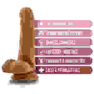 Dr. Skin - Dr. Jeffrey - 6.5 Inch Dildo With Balls - Tan
