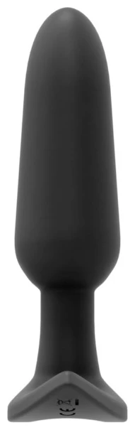Bump Plus - Rechargeable Remote Control Anal Vibe - Just Black