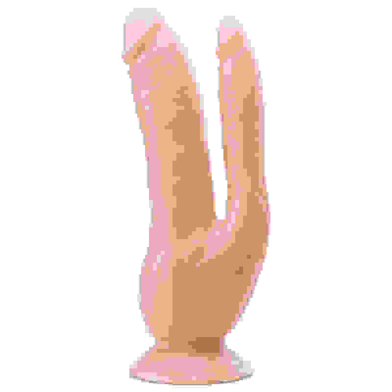 Dr. Skin - 8 Inch Dp Cock - Vanilla