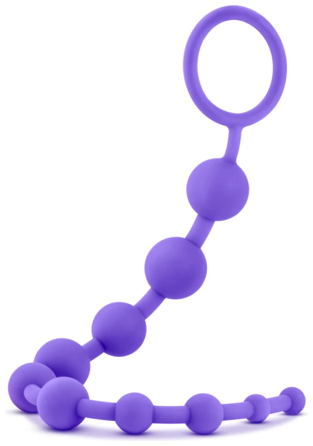 Luxe Silicone 10 Beads - Purple