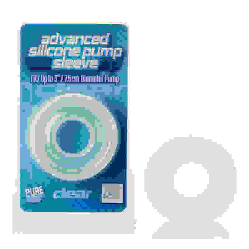 Advanced Silicone Pump Sleeve - Clear