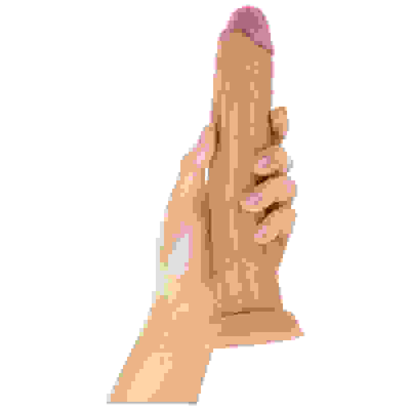Shaft - Model J 9.5 Inch Liquid Silicone Dong -  Pine