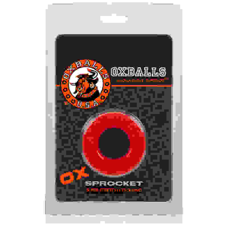 Sprocket Cockring Atomic Jock - Red