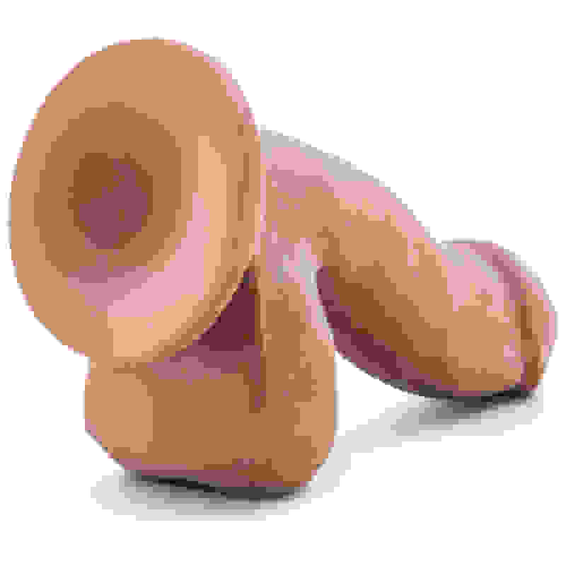 Au Naturel 6.5 Inch Sensa Feel Dildo - Latin