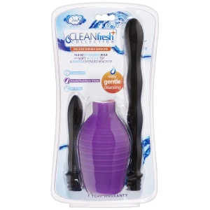 Deluxe Anal Enema Douche Kit 10.8 Oz Ez Squeeze Bulb