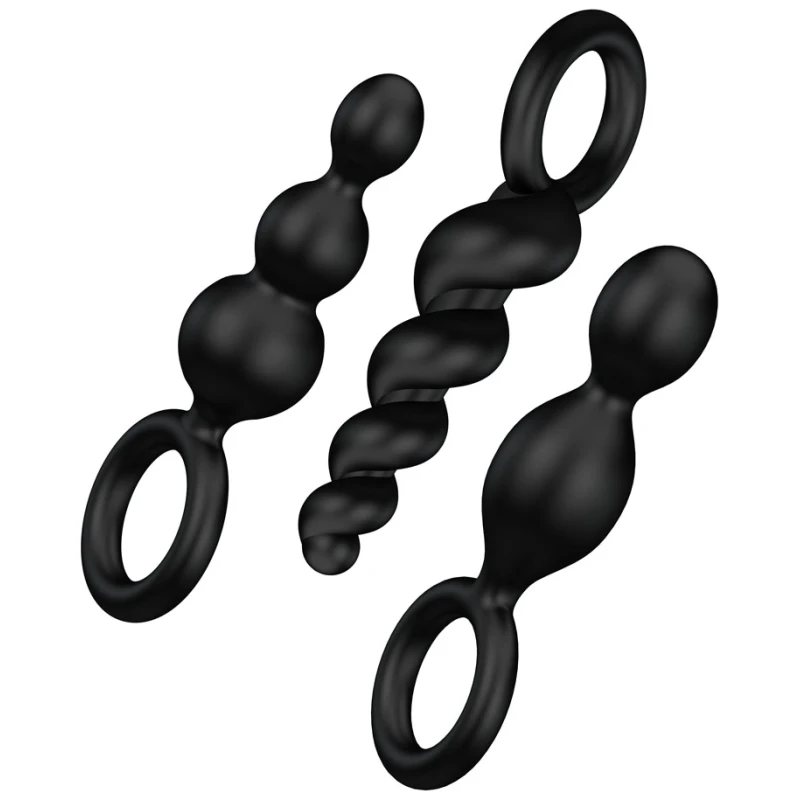 Satisfyer Booty Call Set of 3 - Black