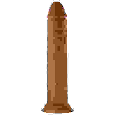 Shaft - Model J 9.5 Inch Liquid Silicone Dong - Oak