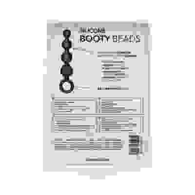 Silicone Booty Beads - Black