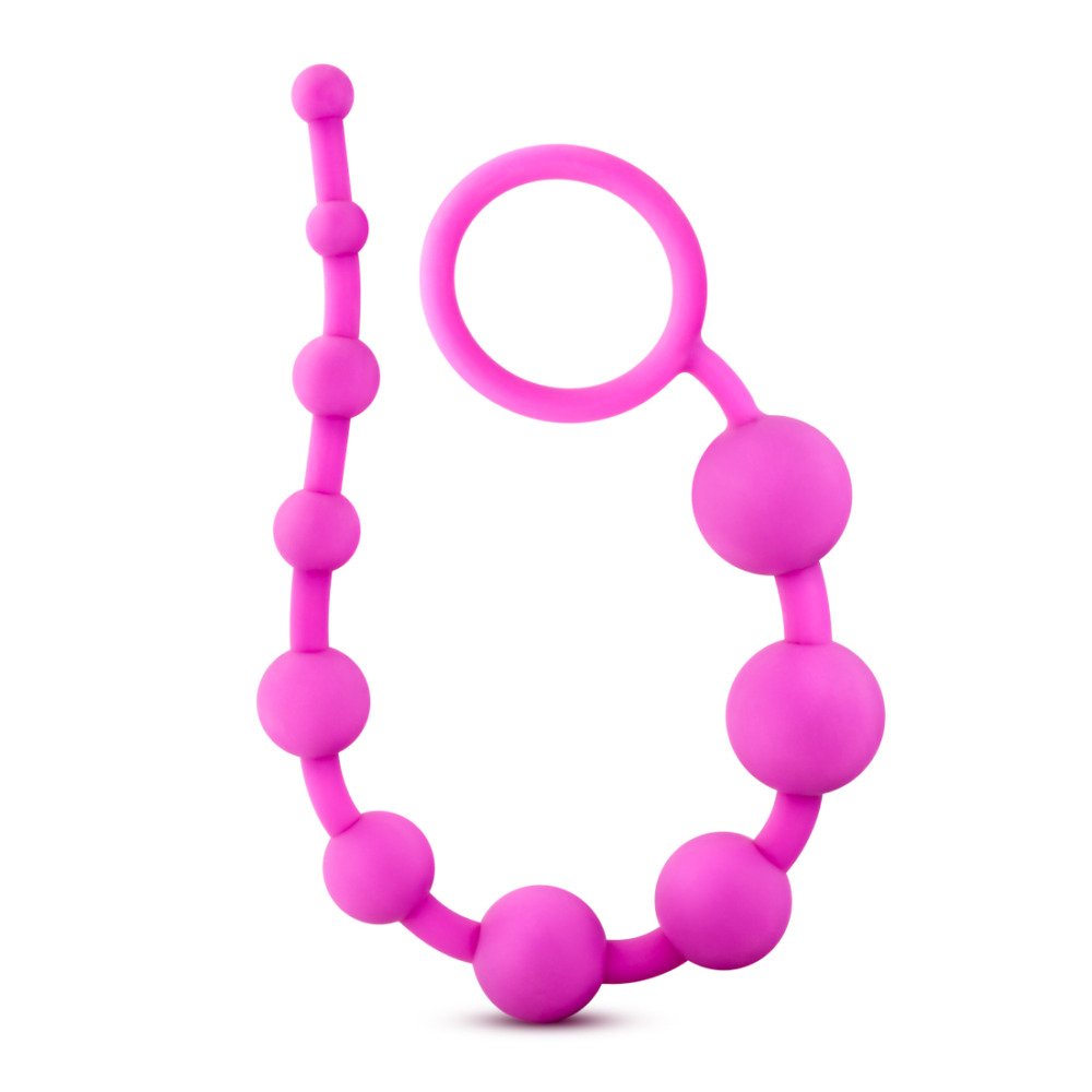 Luxe Silicone 10 Beads - Fuchsia - Image 3