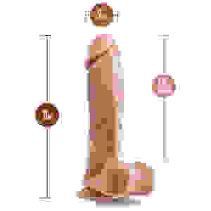 Dr. Skin - Mr. Magic - 9 Inch Dildo With Balls -  Beige