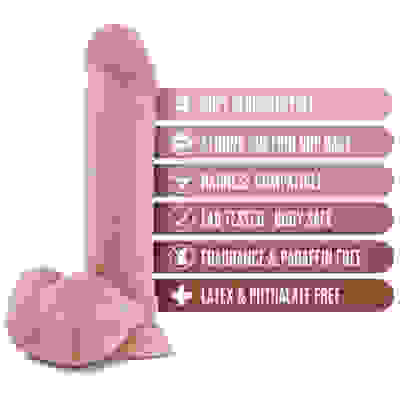 Dr. Skin - Dr. William - 8 Inch Dildo With Balls - Beige