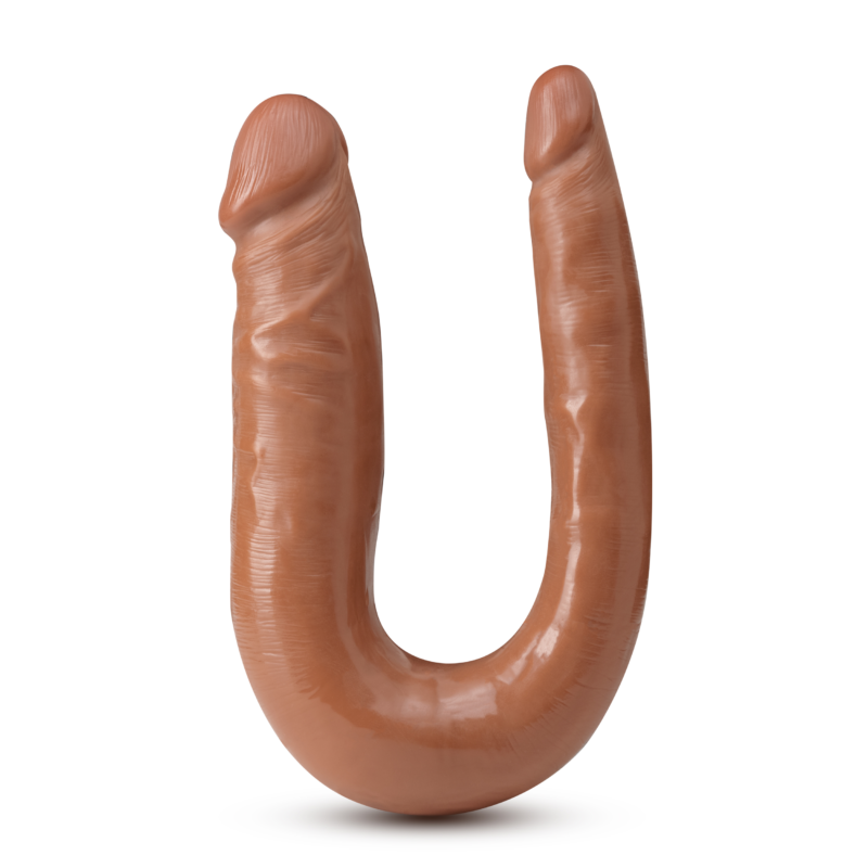 Dr. Skin Mini Double Dong - Mocha - Image 3