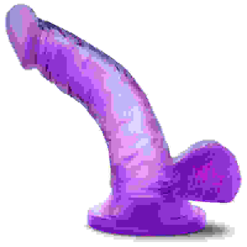 Naturally Yours - 4 Inch Mini Cock - Purple
