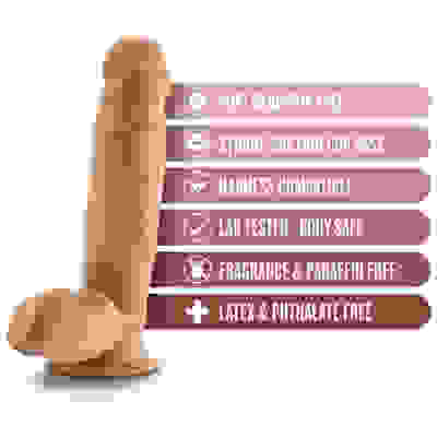 Dr. Skin - Dr. Mark - 7 Inch Dildo With Balls -  Tan