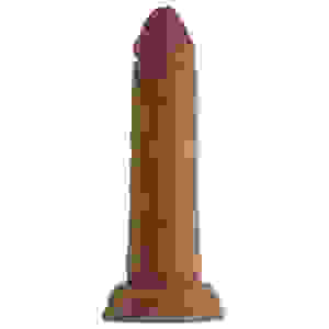 Shaft - Model J 6.5 Inch Liquid Silicone Dong - Oak