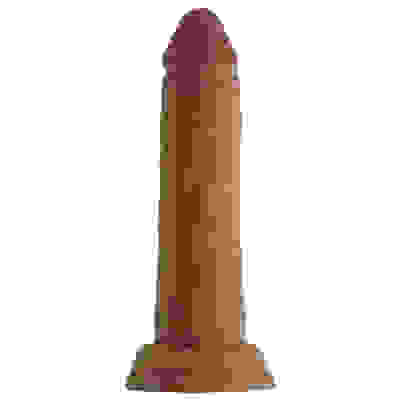 Shaft - Model J 6.5 Inch Liquid Silicone Dong - Oak