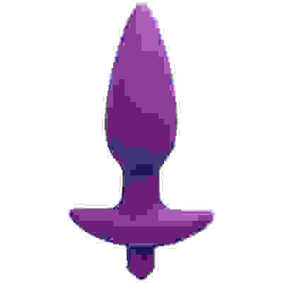 Aria Vibrating Silicone Anal Plug - Large