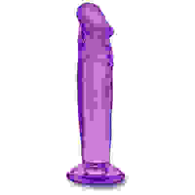 B Yours - Sweet n' Small 6 Inch Dildo With Suction Cup - Purple