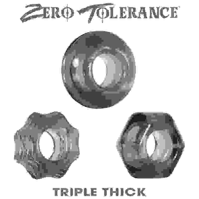 Triple Thick Cockrings