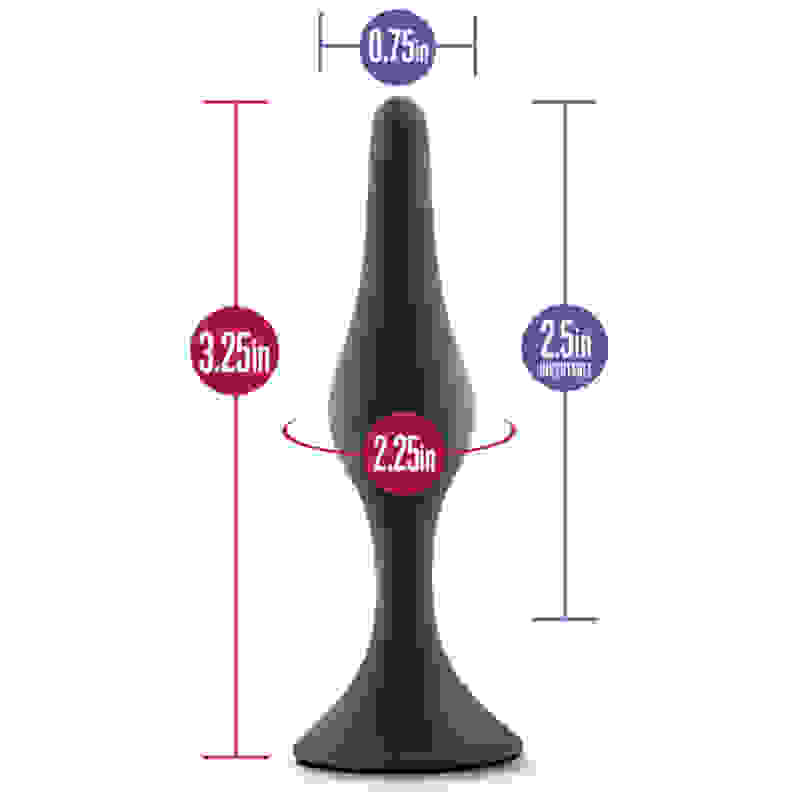 Luxe - Beginner Plug Small - Black