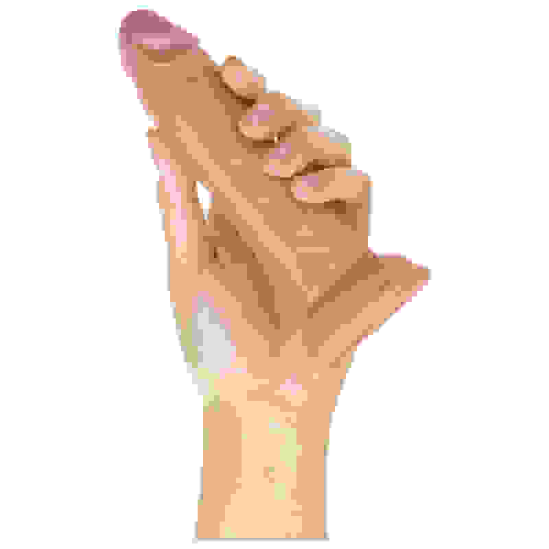 Shaft - Model J 5.5 Inch Liquid Silicone Dong - Pine