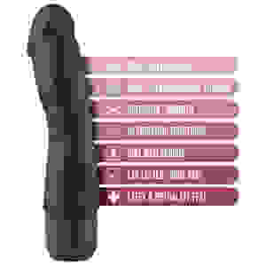 Dr. Skin Silicone  Dr. Steve - 7 Inch Vibrating  Dildo - Brown