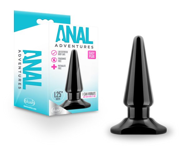 Anal Adventures - Easy Plug - Black - Image 4